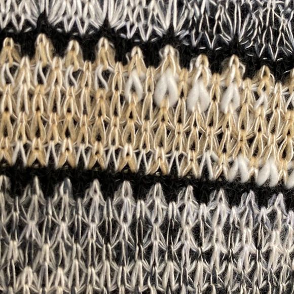 🆕Ruby Rd Petite XL Open Front Stripe Cardigan - Picture 6 of 7